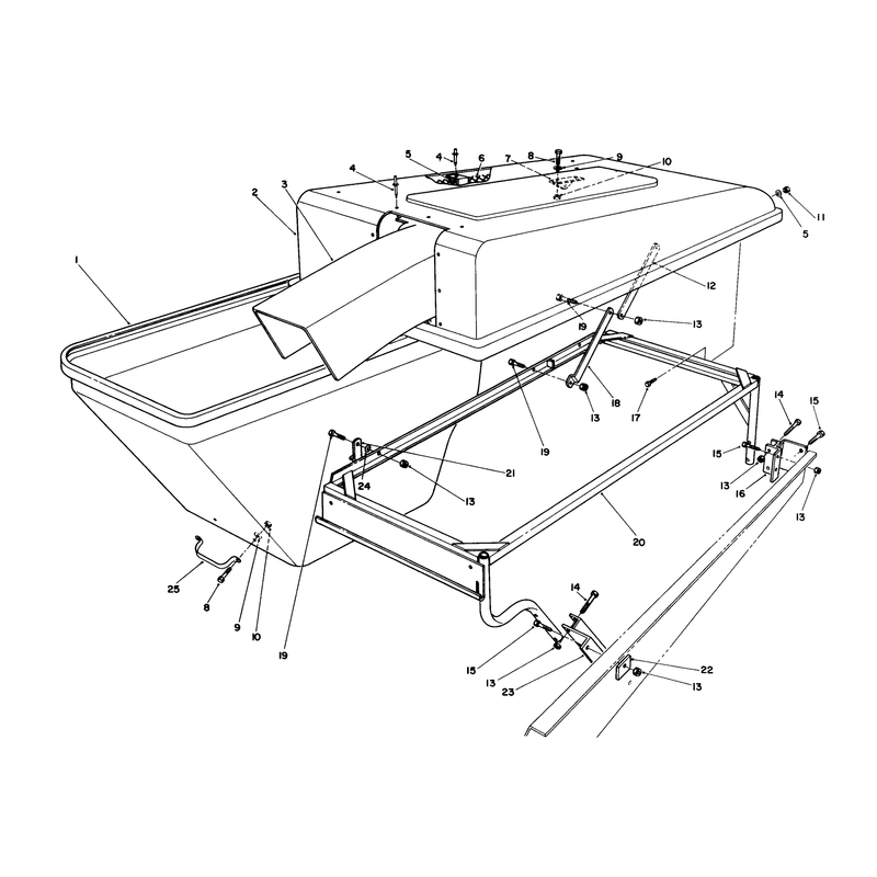 Hopper & Frame Assembly