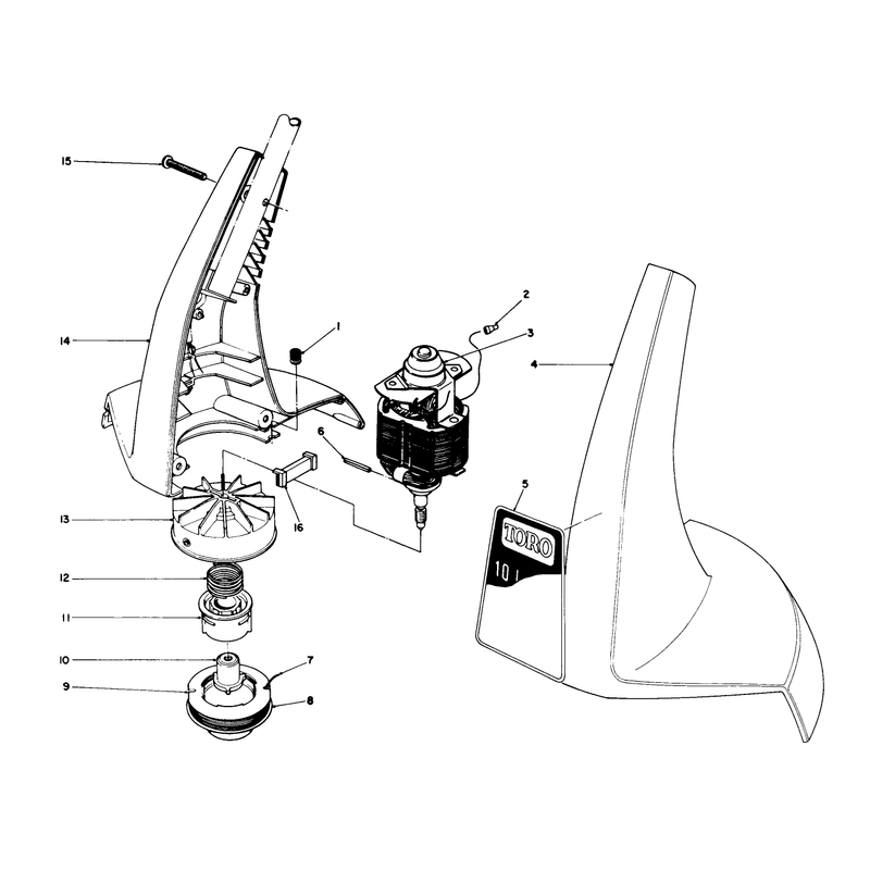 Motor and Housing Assembly