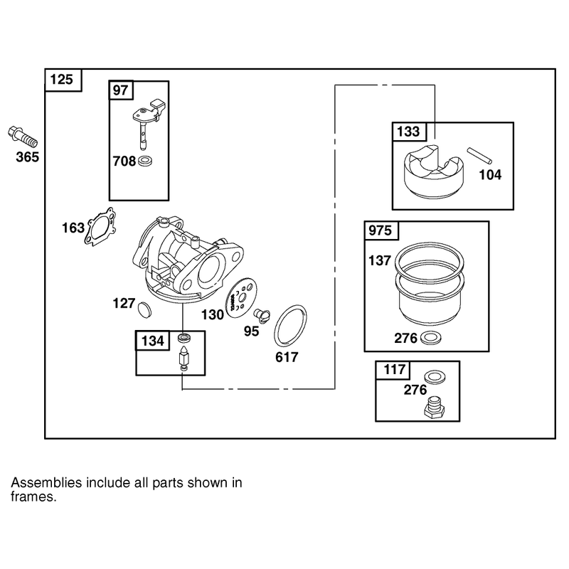 Engine Briggs and Stratton Model 12f802-1769-B1