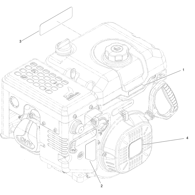 Engine Decal Assembly