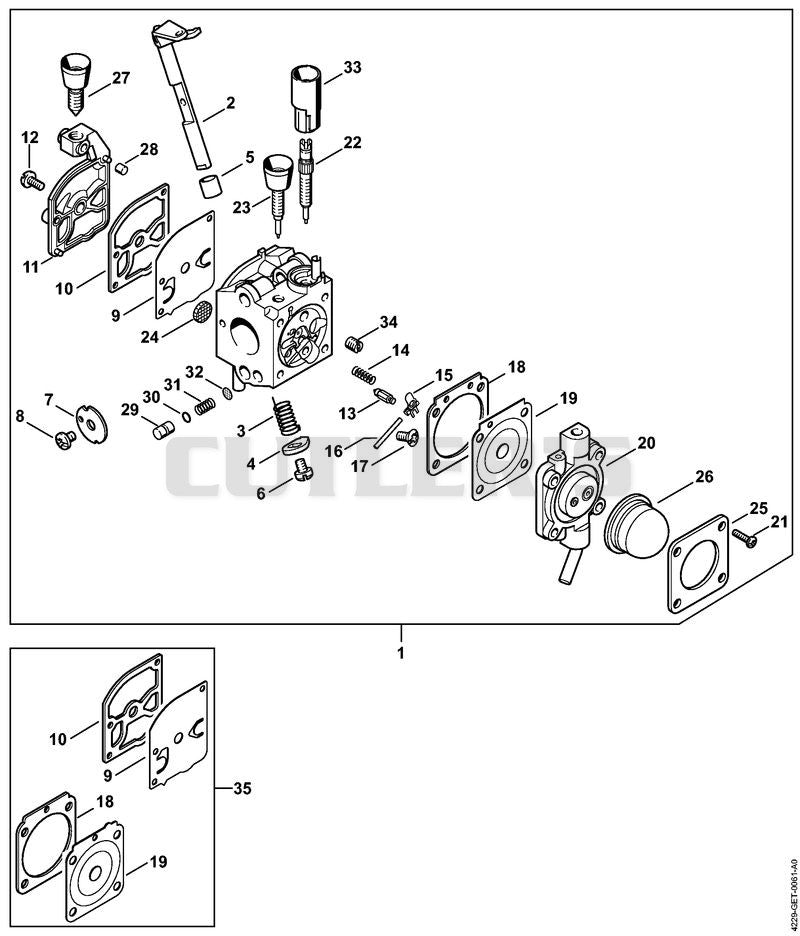 Carburetor C1Q-S64 (18.2002)