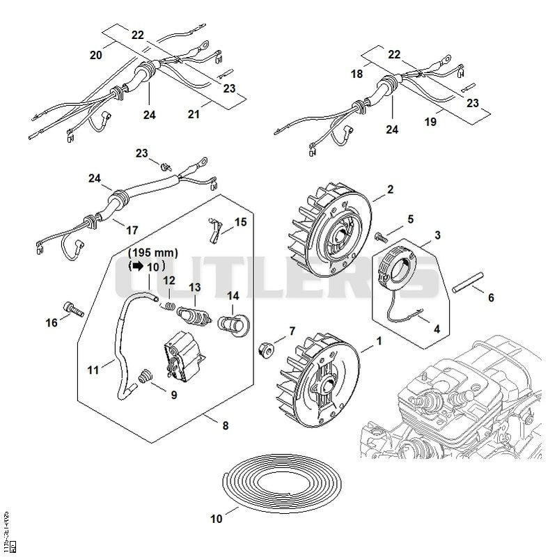 Ignition system, Wiring harness
