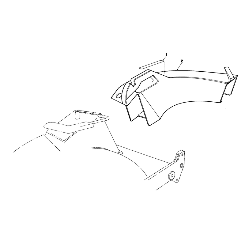 Side Discharge Chute Model No 59168 Optional
