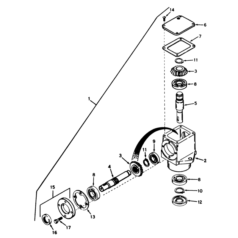 Cutting Unit Model No 30544 Continued Right Angle Drive Head No 54-2320