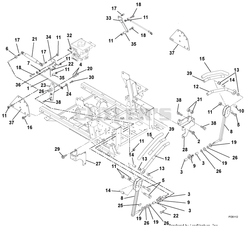 Steering Levers And Linkages