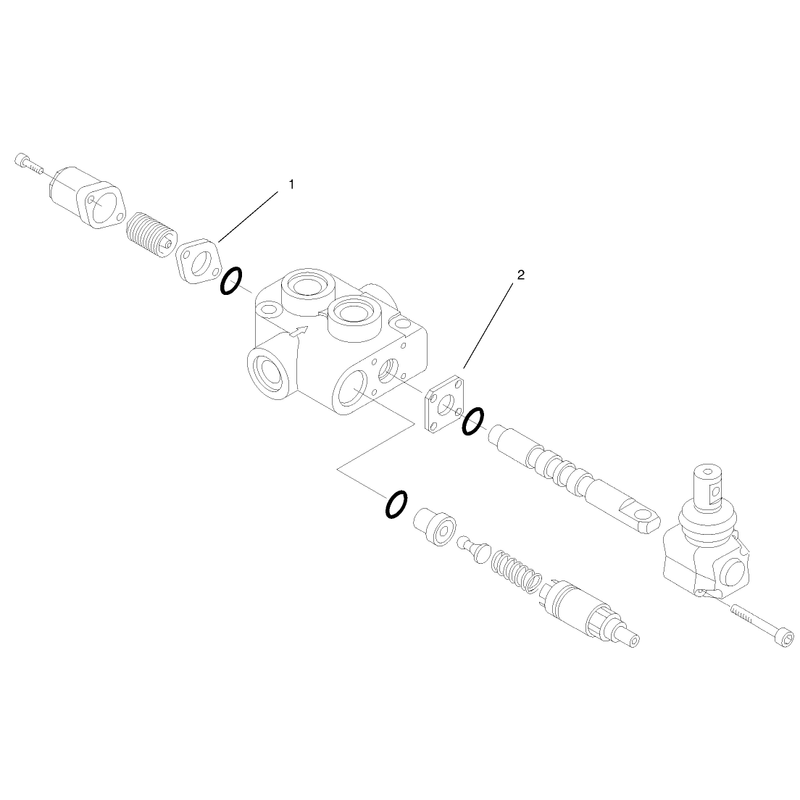 Hydraulic Valve Assembly No 99-3077
