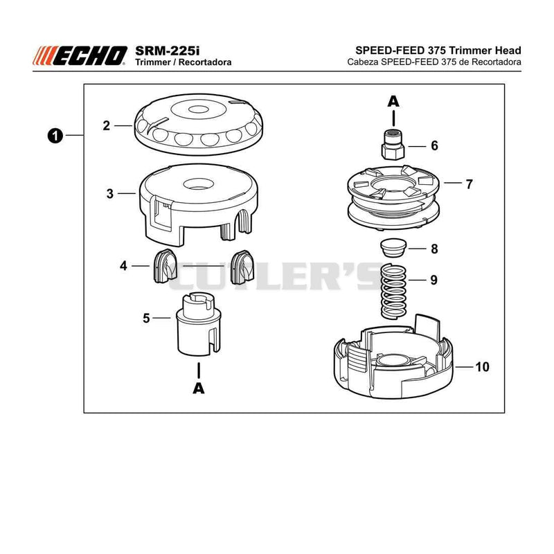 SPEED-FEED 375 Trimmer Head