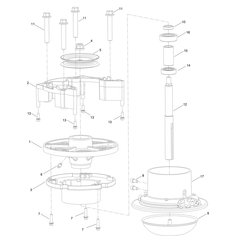Mower Head Assembly
