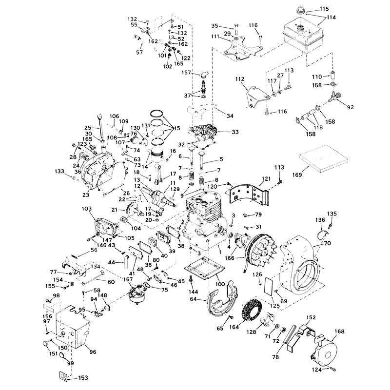 Engine, Model No. H50-652796j (continued)