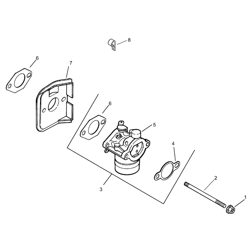 Fuel System Assembly Kohler CV15S-41620