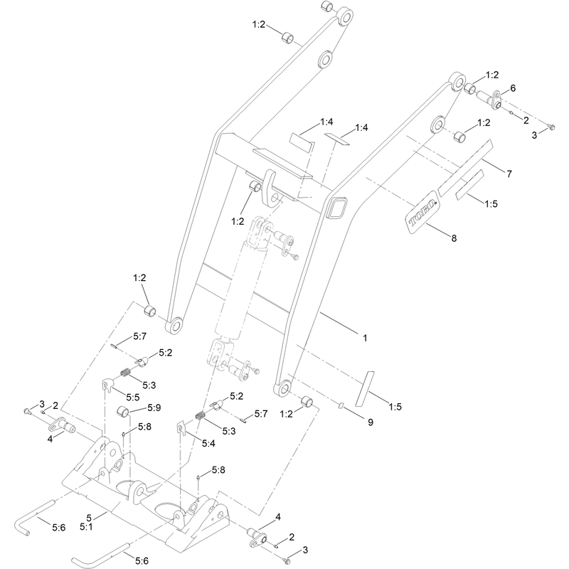 Loader and Quick Attach Assembly