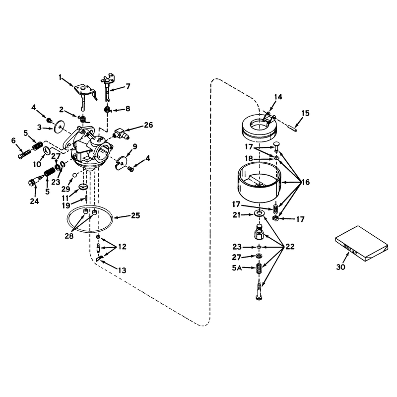 Carburetor No 631581