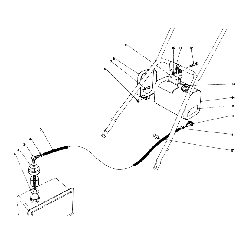 Remote Fuel Tank Kit No 28-5590 Optional