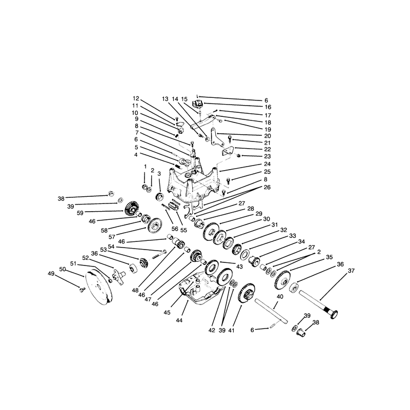 Transmission Assembly No. 66-8030