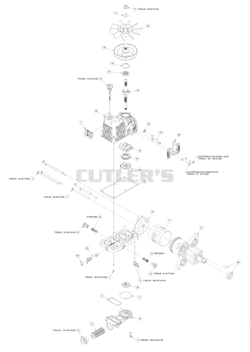 30346500 Parker HTJ 12/260 - Left Side