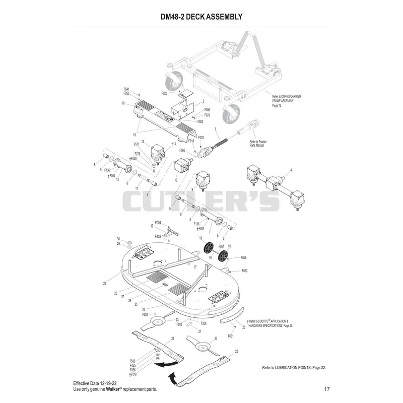 DM48-2 Deck Assembly