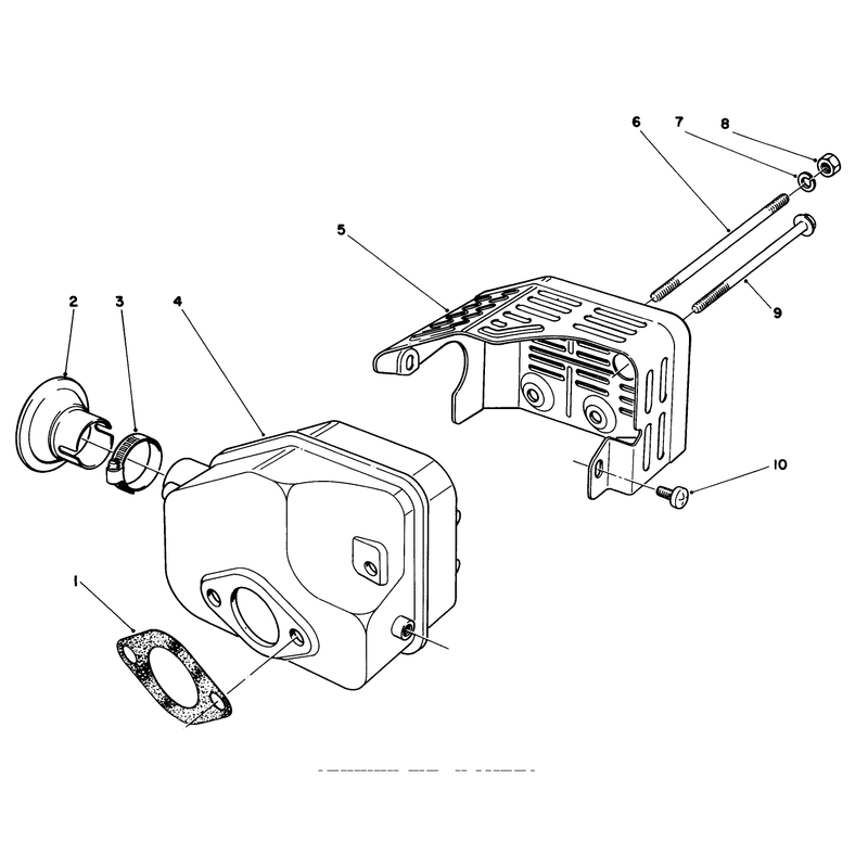 Muffler Assembly Engine No 47pf5engine No 47pg6