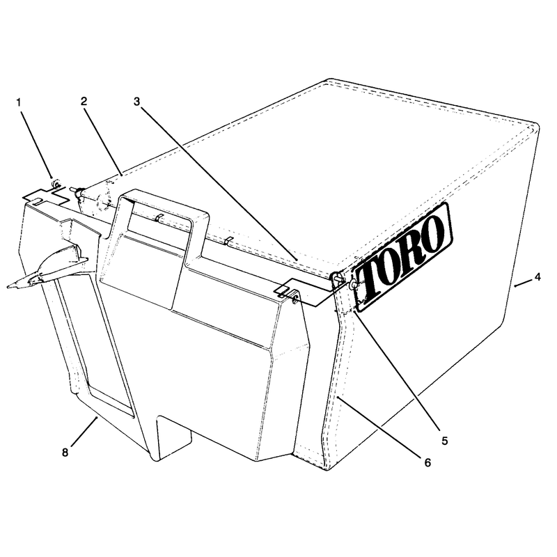 Grass Bag Assembly No 11-0189