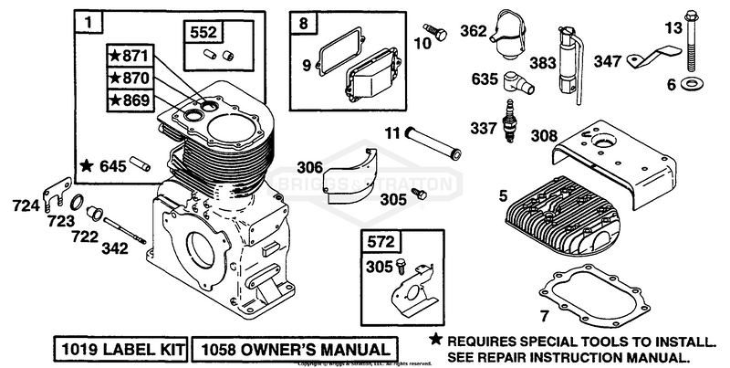 Cylinder, Head