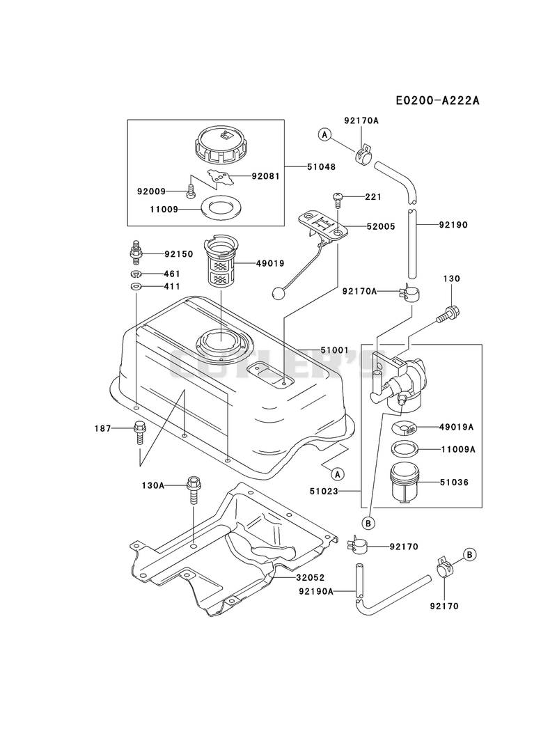 FUEL-TANK/FUEL-VALVE