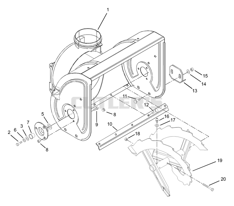 Auger/Impeller Housing