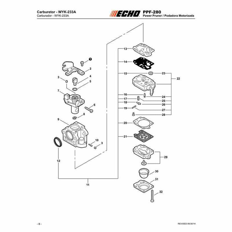 Carburetor - WYK-233A