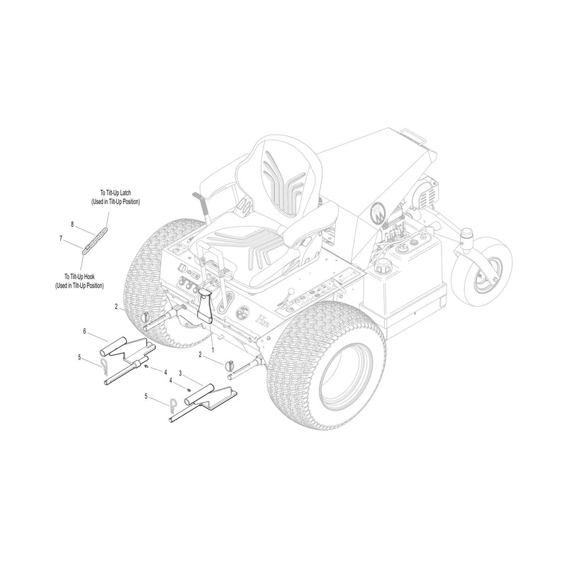 H24D, H27I AND H37I DECK ARM ADAPTER KIT