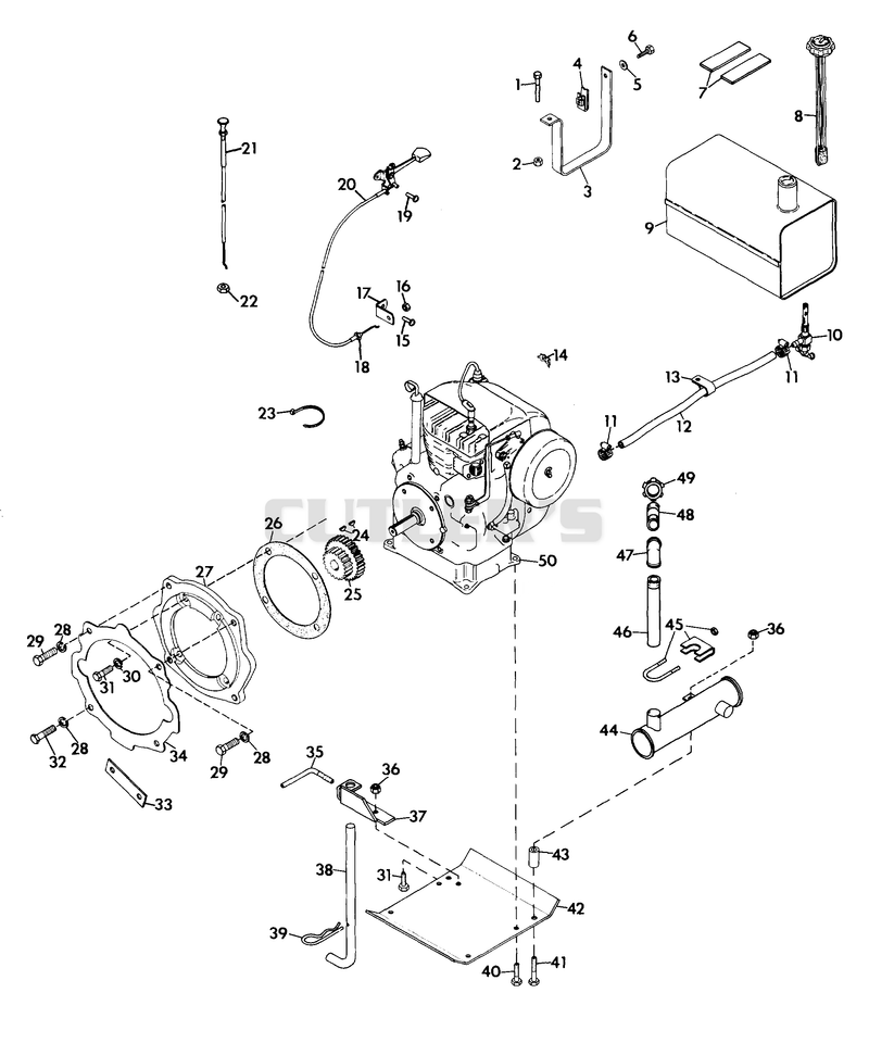 FUEL AND EXHAUST SYSTEM