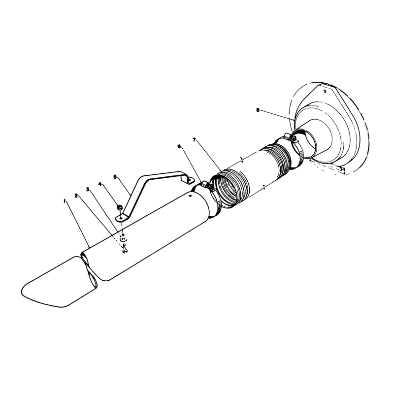 Vacuum Hose Kit Model 59085optional