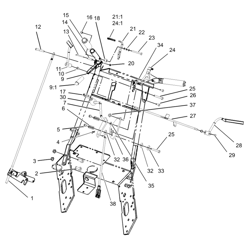Upper Handle Assembly