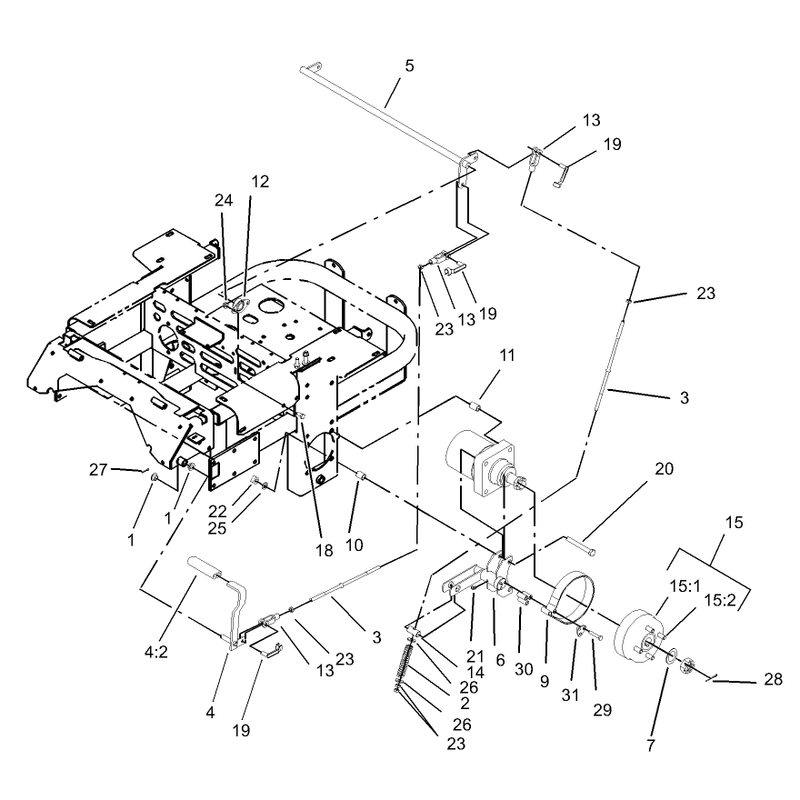 Brake and Wheel Hub Assembly