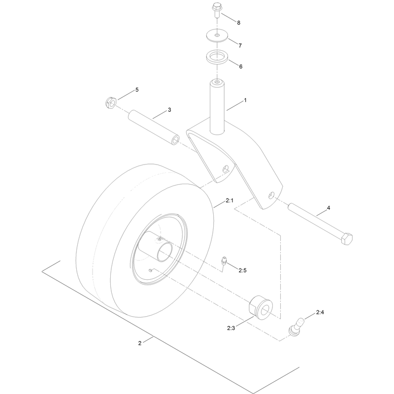 Caster Wheel Assembly