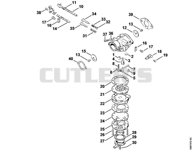 Carburetor LA-S8