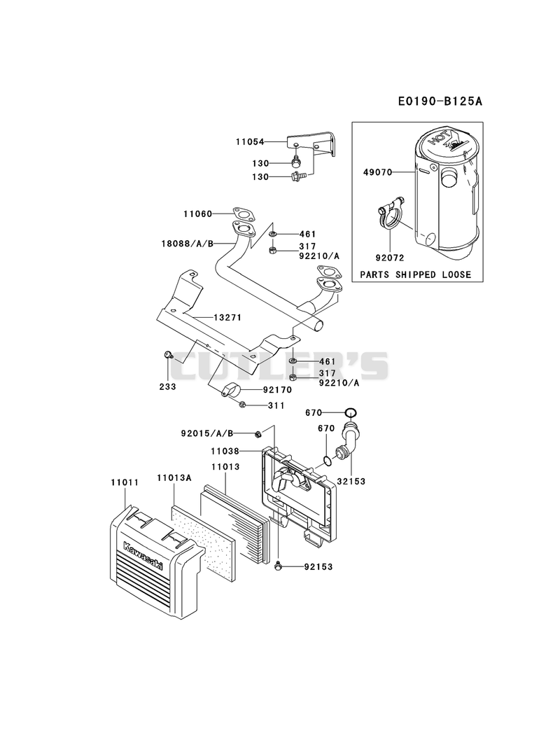AIR-FILTER/MUFFLER