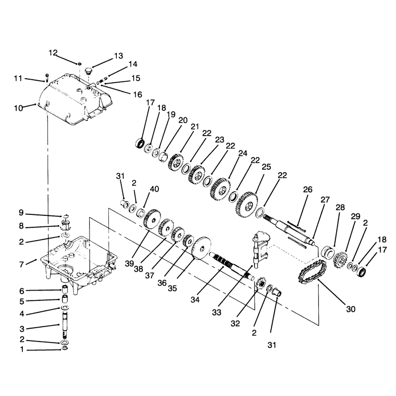 Peerless Transmission Model No 700-039