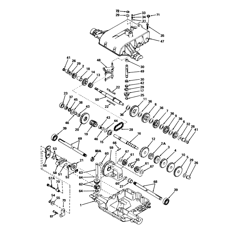 Peerless Transaxle Model No. 801f