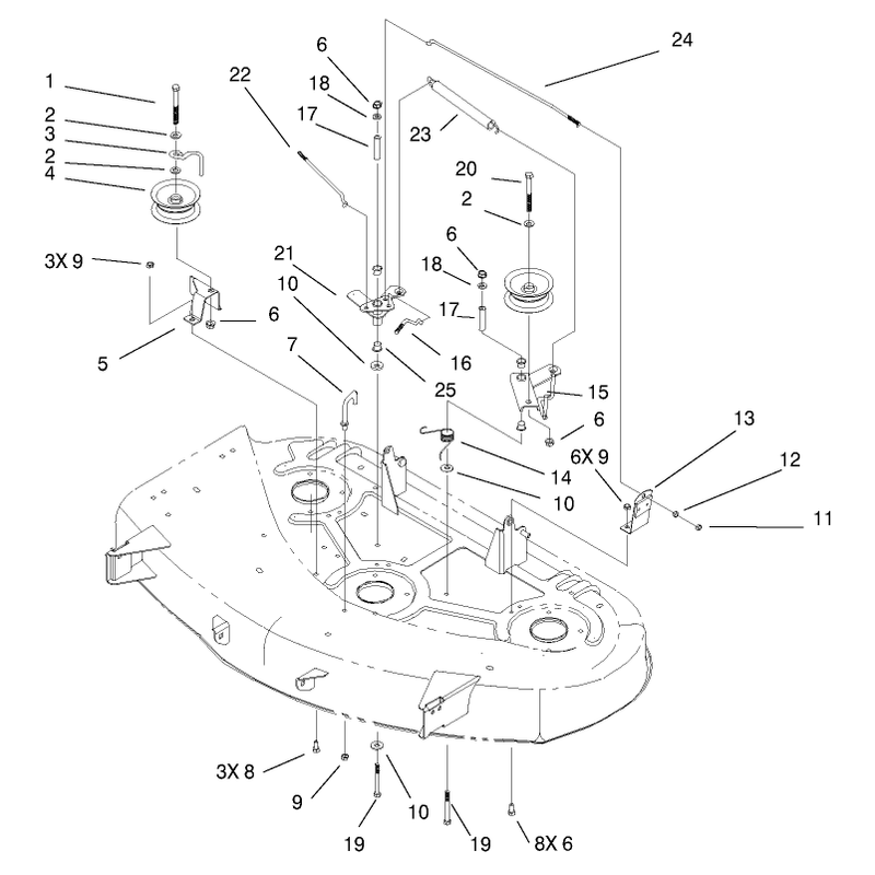 Pulley And Brake Assembly
