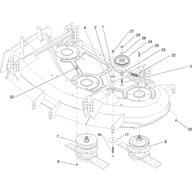 Spindle and Idler Assembly