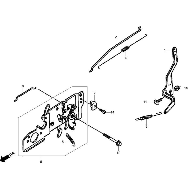 Control Assembly Honda GSV190LA-A3T