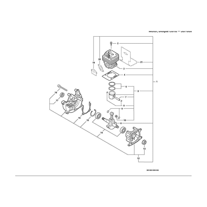 Engine, Short Block -- SB1060