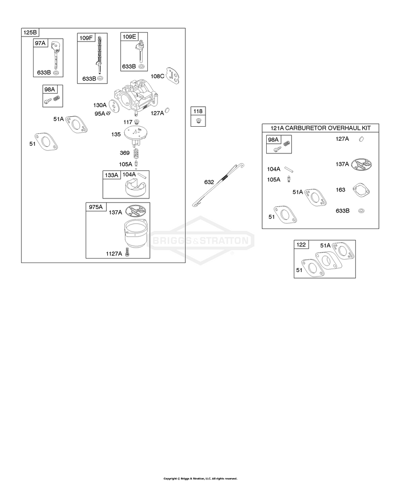 Carburetor, Kit - Carburetor Overhaul