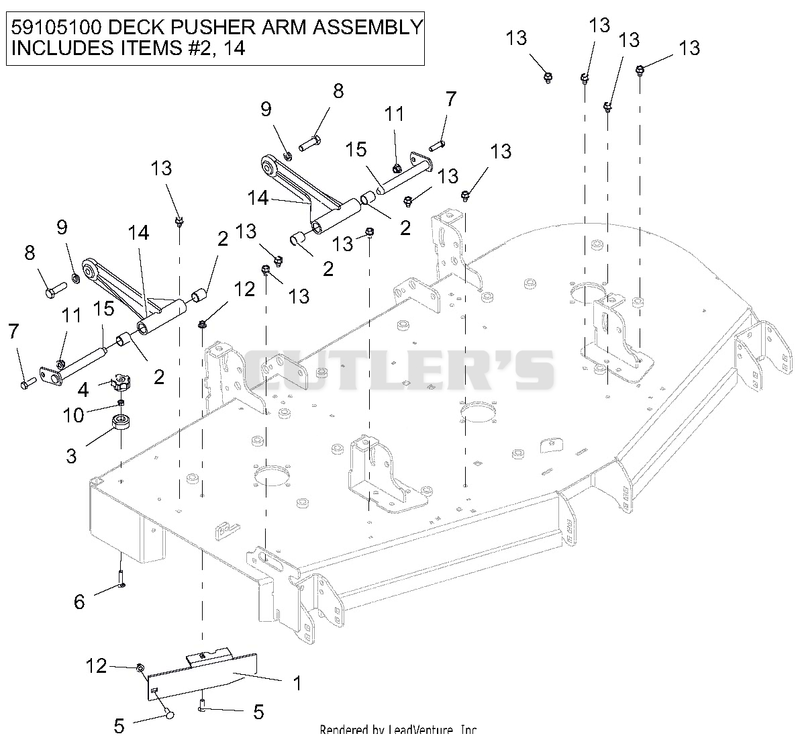 Mounting Arms - 60"