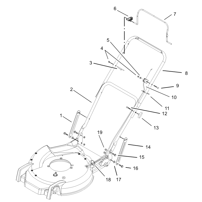 Handle and Control Assembly