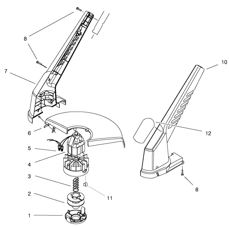 Motor & Housing Assembly