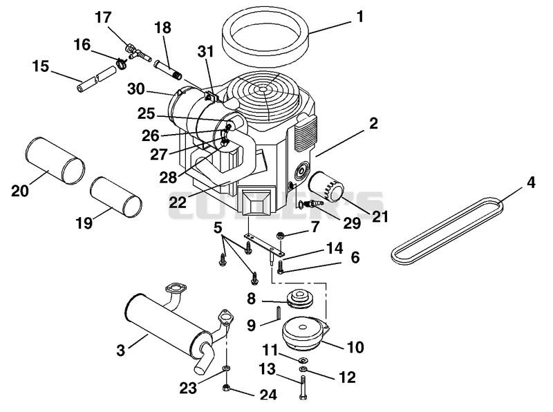 Engine - EFI And Clutch