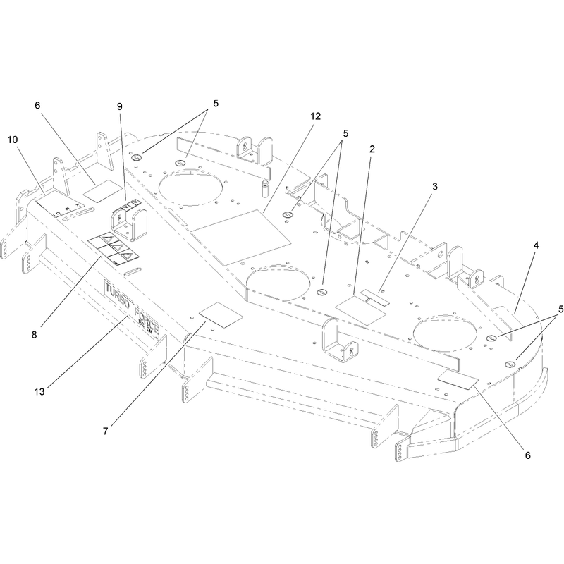 Deck Decal Assembly No 107-7663