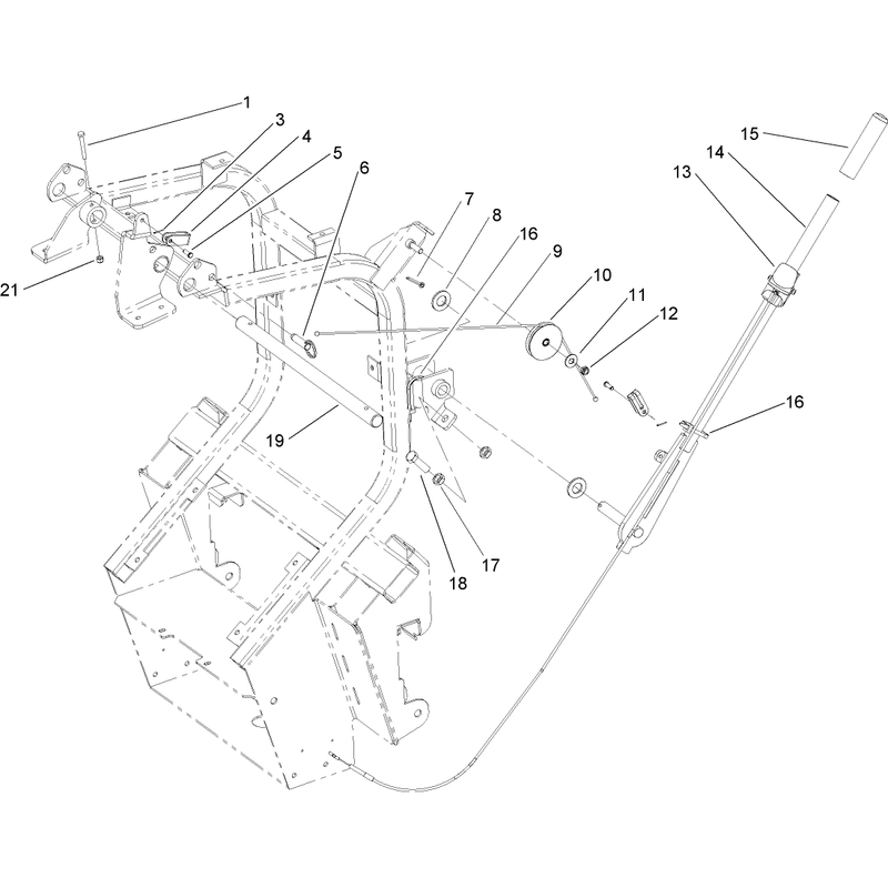 Dump Arm Assembly