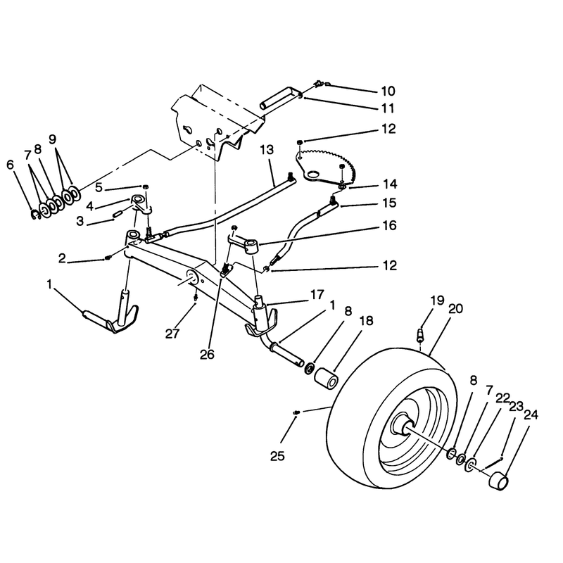 Front Axle Assembly