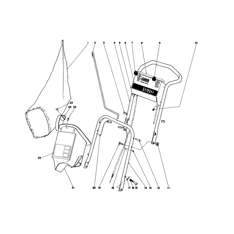 Handle Assembly Model No 21610