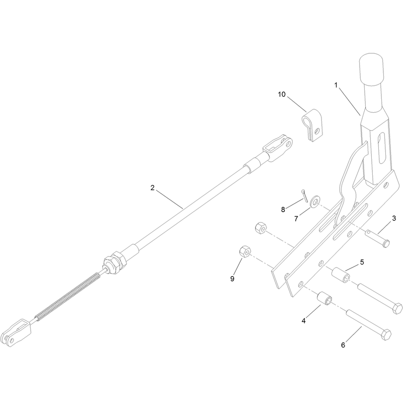 Brake Lever Assembly No. 120-1797